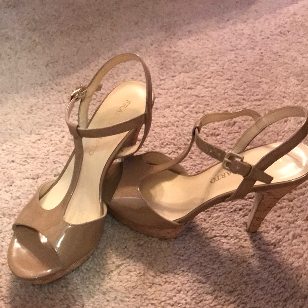 Franco Sarto tan heels